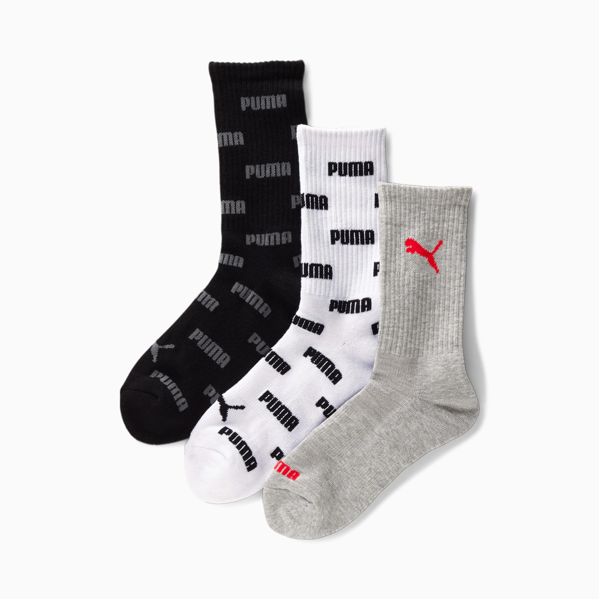 Boys puma crew on sale socks